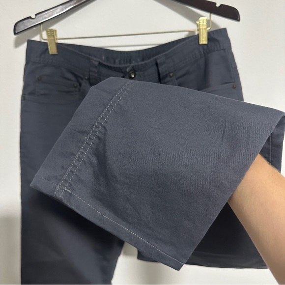 Prana Mens Pants Brion Slim Fit Size 32x32 Gray 5 Pocket Nylon Lightweight - Picture 6 of 10